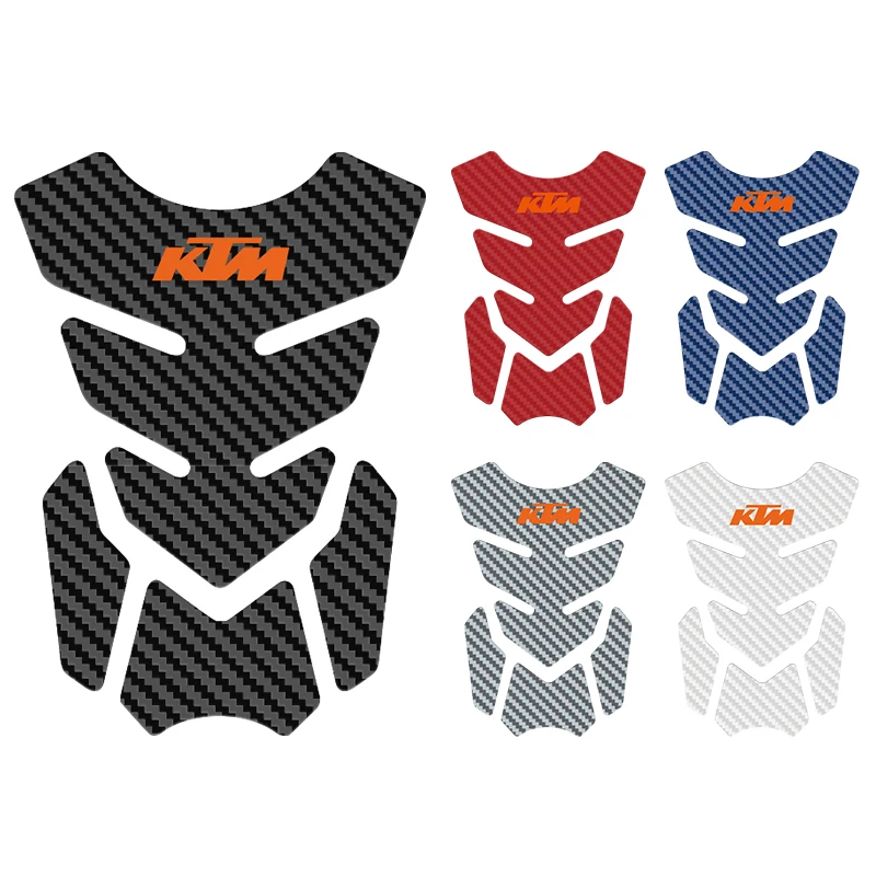 Carbon fiber Motorcycle Tank Pad Sticker fuel tank decorative Decal For KTM Duke SW RC 125 200 390 690 790 990 Super Adventure