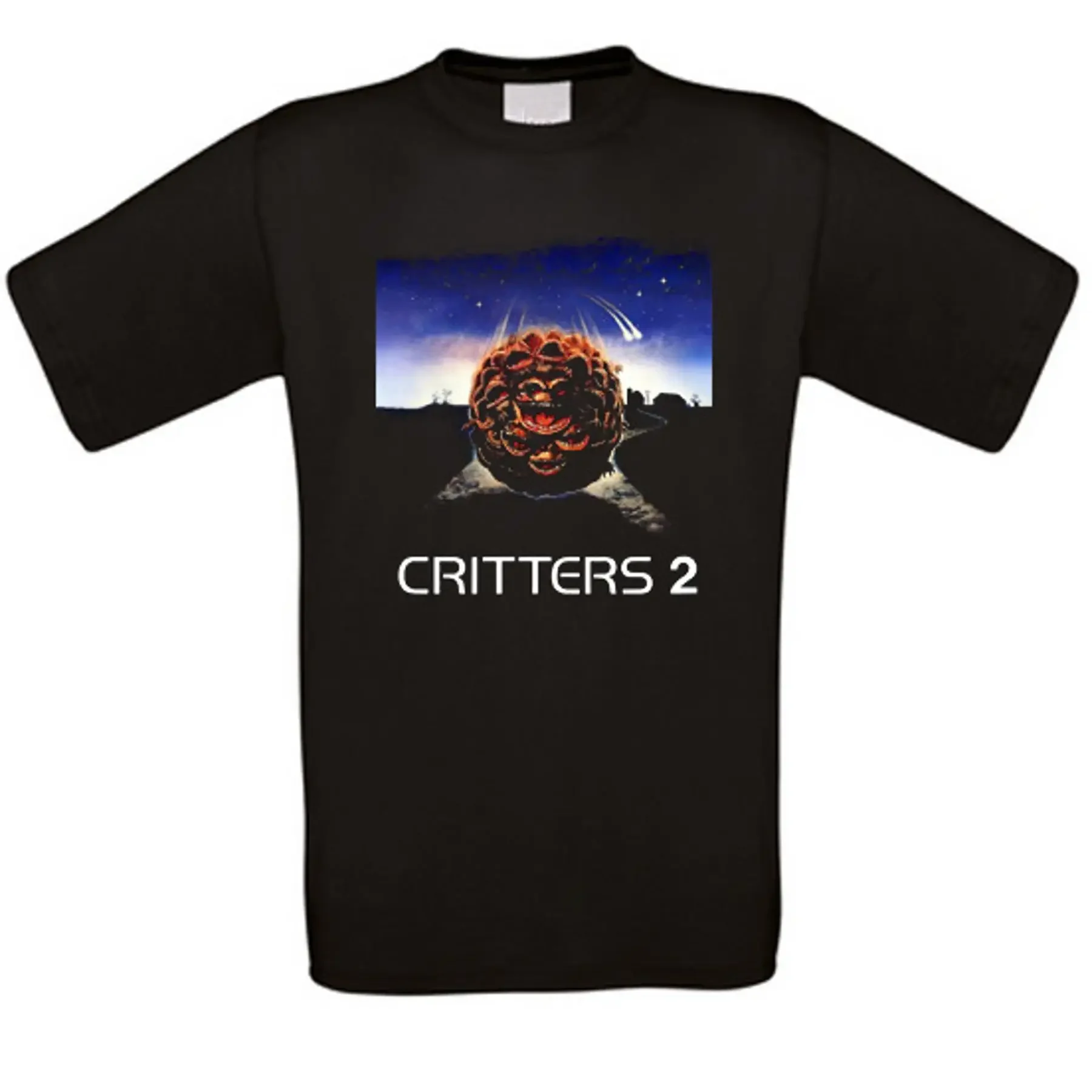 

Critters 2-х фигурных фильмов ужасов Camiseta de express los Tamaños Nuevos
