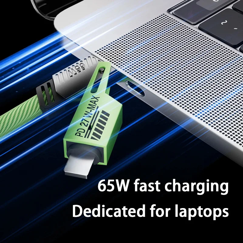 XIAOMI MIJIA USB Type C متعدد المنافذ سريع الشحن سلك خط PD 65 واط/27 واط 4 في 1 شحن سريع كابل بيانات الحبل آيفون سامسونج #2