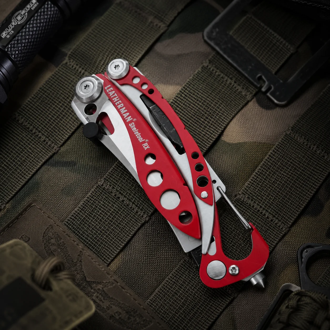 Tungsten Carbide Glass Breaker Tailcap for Leatherman Skeletool, Hammer Function, M2.5 Port