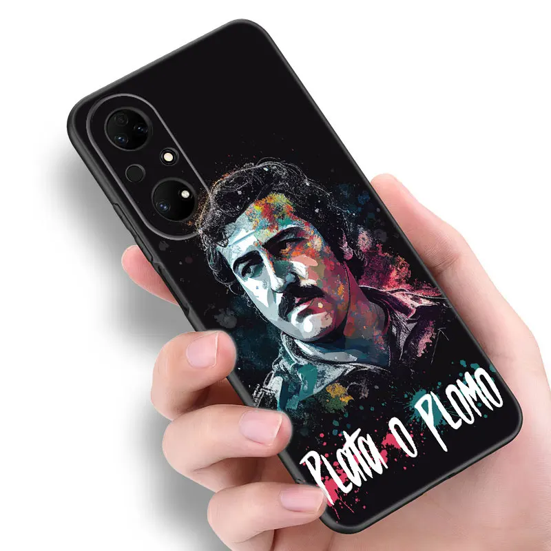 Pablo Escobar Phone Case For Huawei Pura 70 Ultra P20 P30 P40 Lite P60 Art P50 Pro P50E P Smart 2018 2019 2020 2021