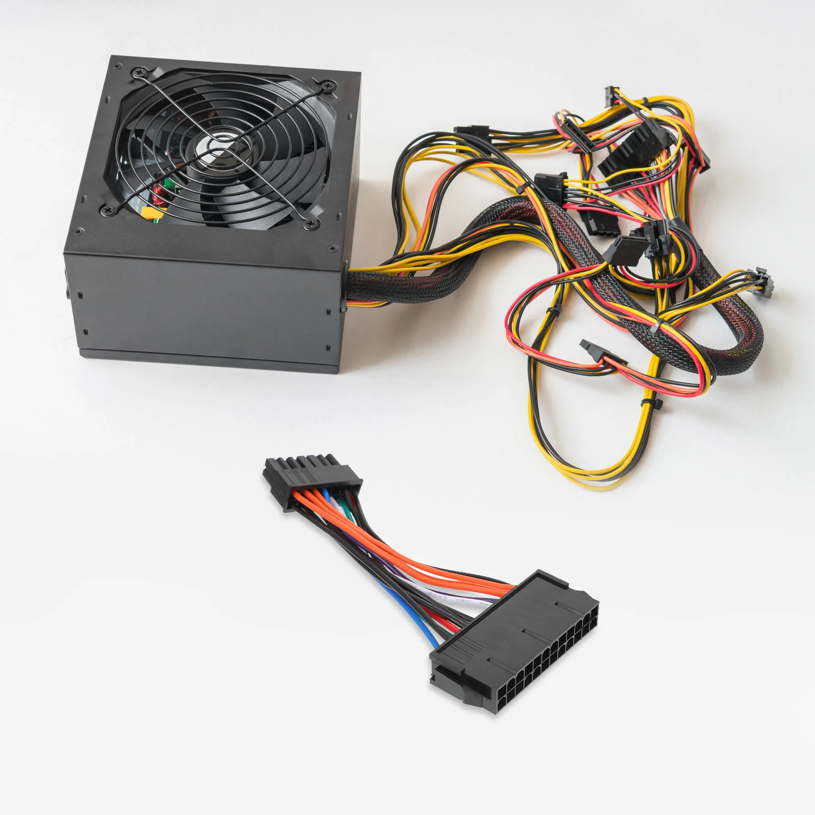 

Atx 24 Pin to 14 Pin Power Supply Adapter Cable Replacement Compatible for A75 H81 Q65 Q77 Q87 Ts140 Ts440