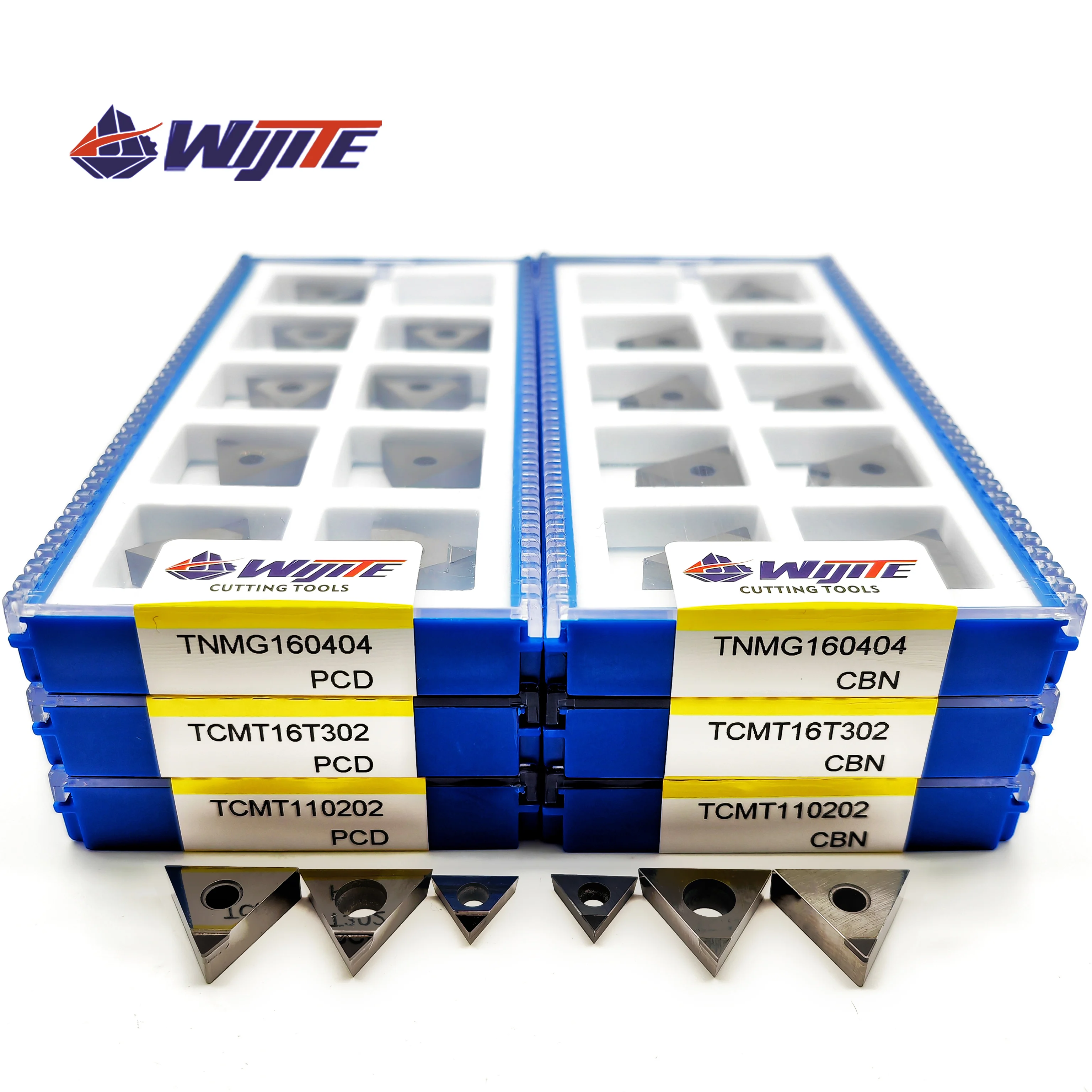 Imagem -02 - Cbn Turning Tool Processing Tool Aço Duro Ferro Fundido Ferramenta Pcd Tcmt09 Tcmt11 Tcmt16 Tnmg16 Processing Aluminum Copper