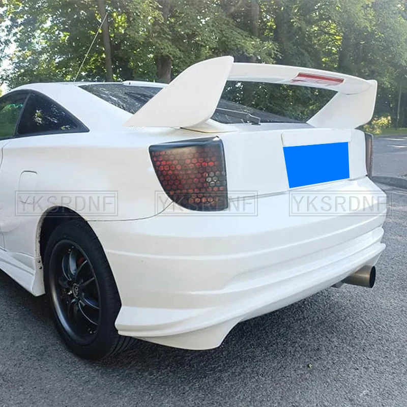 For TOYOTA CELICA Rear TRUNK SPOILER 2000-2005 WITH LED LIGHTS High Quality ABS Plastic Car Spoiler Trunk Boot Wing Spoiler