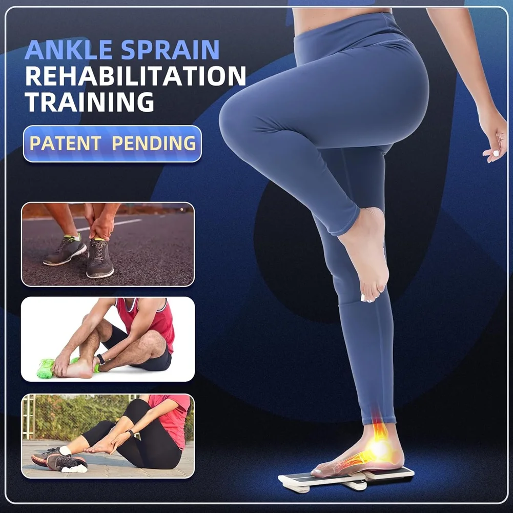 EULM растягивающаяся доска для ног из цельного дерева, тренажер для йоги, балетная балансировочная доска на одну ногу для упражнений на устойчивость к растяжении лодыжки