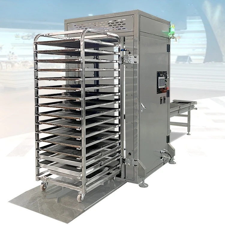 آلة التحميل الأوتوماتيكية، رف الخبز، رف عربة الفرن الدوار