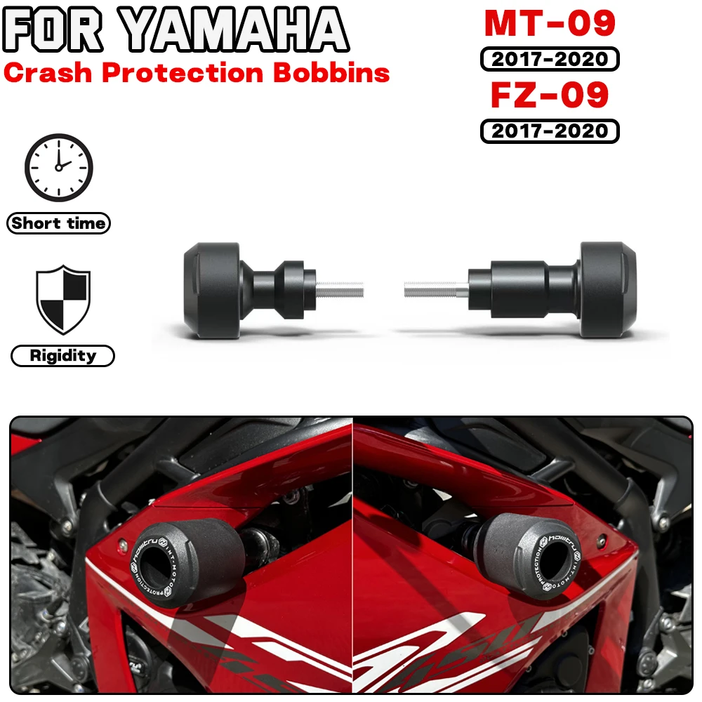 

For YAMAHA MT-09 SP FZ-09 2017 2018 2019 2020 Motorcycle Frame Crash Protection Sliders Falling Protector Engine Protect Kit