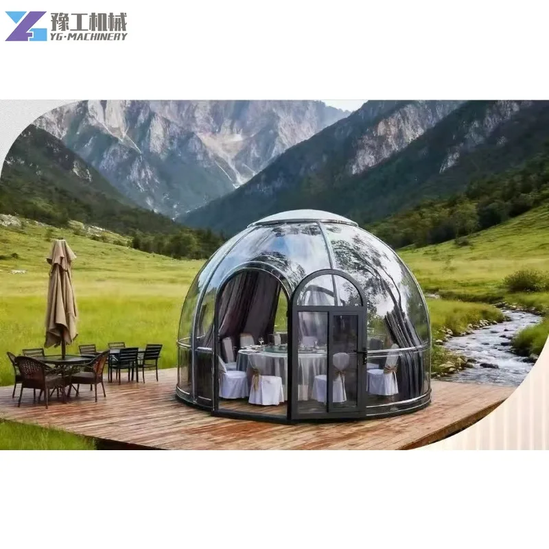 Professional Bubble Room China Supplier Polycarbonate Bubble Hotel Sky Dome House Waterproof Panoramic Starry Sky Bubble Room