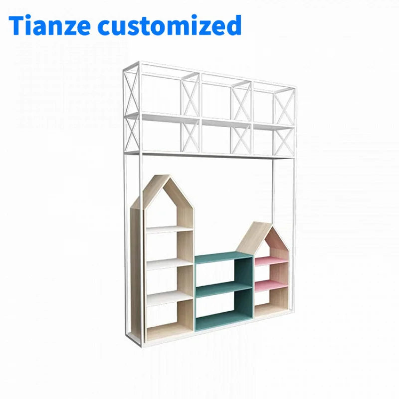 [Customized]Boutique Design Kids Store Fixtures Children  Kids Clothes Shop Fitting Shop Interior Design Retail Stores