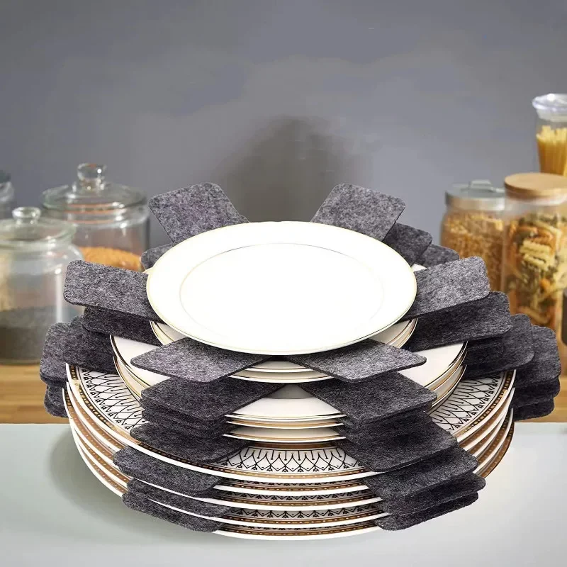 Non Woven Heat-resistant Mats Pads Heat-insulating Cloth Pot German Non Stick Pon Protective Kitchen Bowls Plates Felt Fx5795