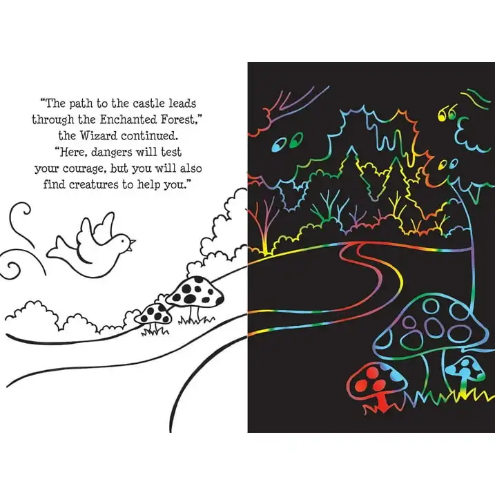 Scratch & Sketch Enchanted Forest (Trace-Along), (Couverture rigide)