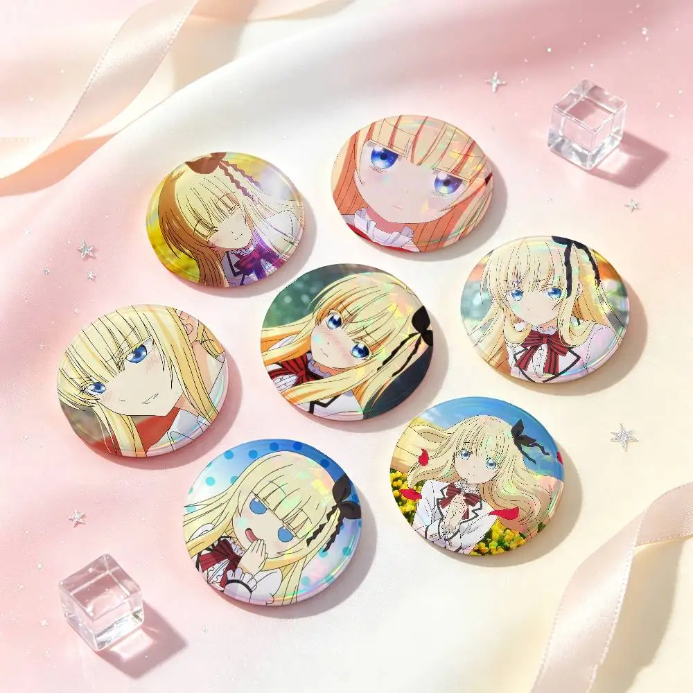 Juliet Persia Anime Figure Badges Button Round Creative Pin Brooch Badge Bag Decor Accessories Fans Collect Friends Gifts