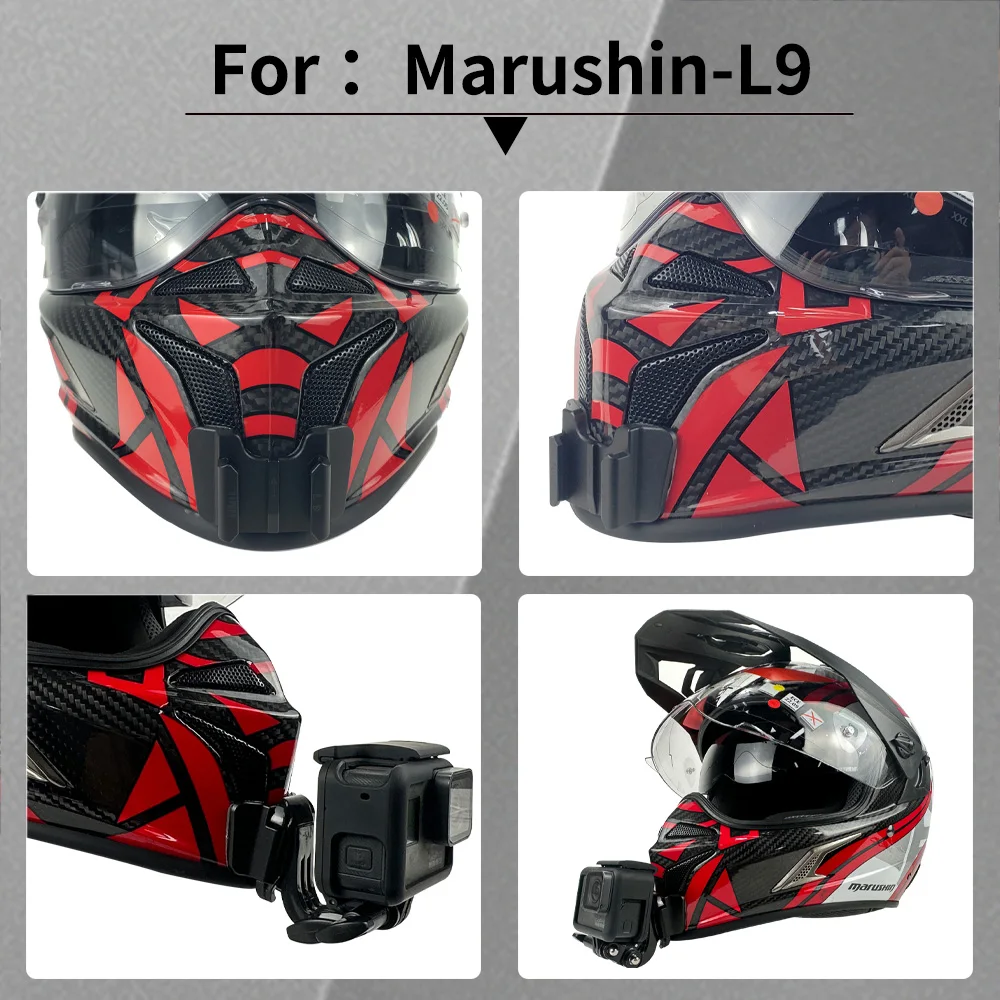 حامل ذقن خوذة دراجة نارية TUYU ، حامل تثبيت لـ GoPro ، Insta360 ، ملحقات كاميرا DJI ، MARUSHIN B5 B7 L9 B10 ، مخصص ممتاز