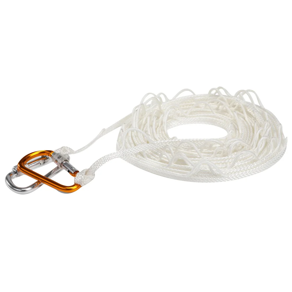 

Travel Clothesline Portable Nylon Lightweight Easy Carry Camping Picnic Space Saving Hanger Windproof Non Slip