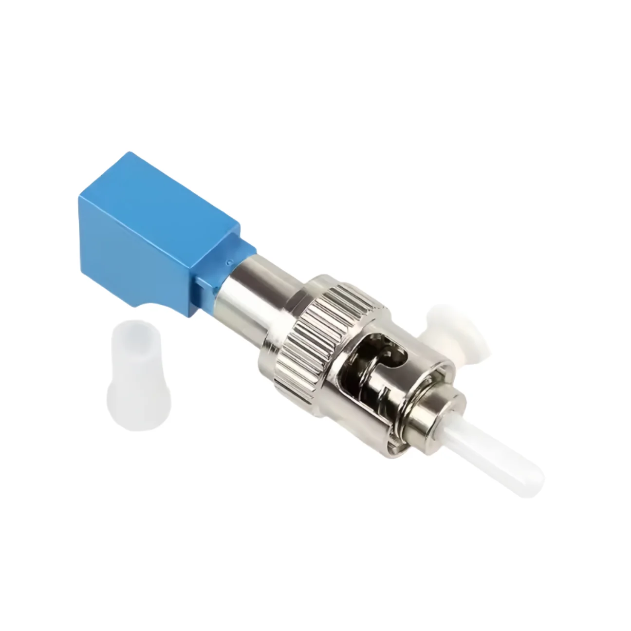 SUMMITEK ST Male to LC Female Fiber Optic Adapter FTTP Optical Patch Cord Pigtail Docking Connector for Visual Fault
