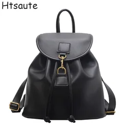 Mochila de couro feminina elegante bolsa de viagem grande capacidade bolsa de ombro couro do plutônio multifuncional mochila sacos de alta qualidade