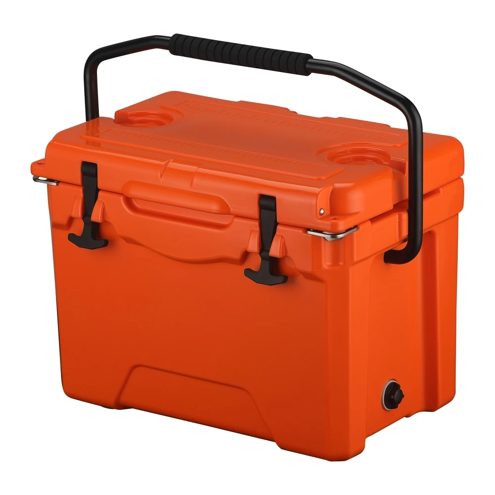 Hoge Kwaliteit 25qt Pu Schuim Draagbare Isolatie Doos Plastic Koelbox