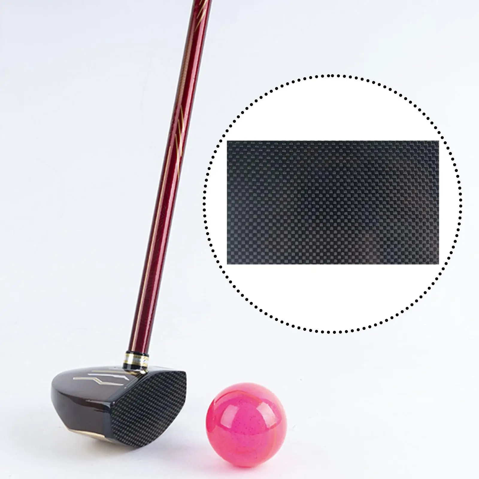 Golf Club Face Protective Film Scratch Resistant Park Golf Headcovers for Ball Marker Golf Use