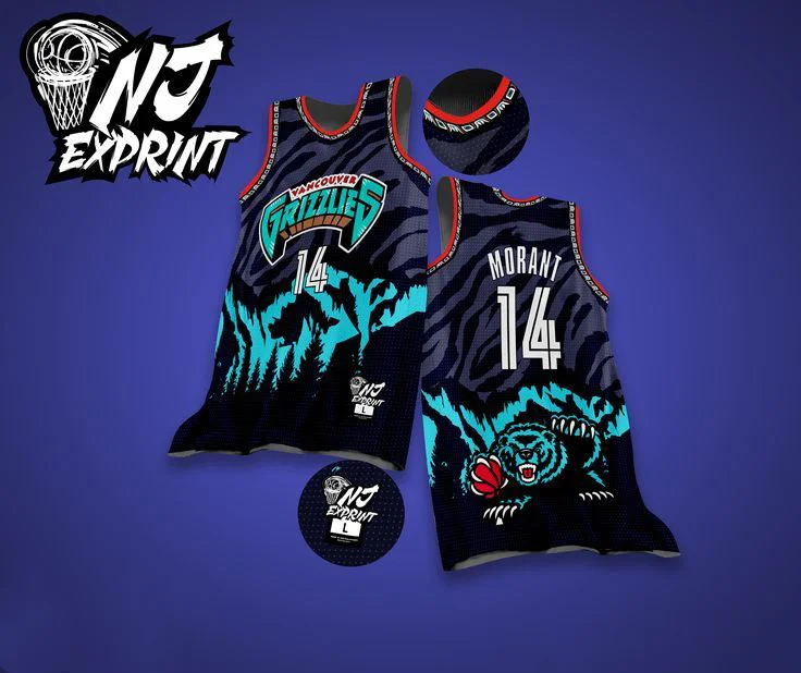 New Animal Bear Concept Jersey Basketball Edition Vest Fans Kit Special Edition Jersey Training Uniform Basketball Jersey