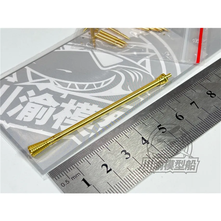 1/35 Scale Metal Barrel Muzzle Brake Shell Kit for Trumpeter 09594 L4500A Mit 5cm Flak 41 II Model CYT132