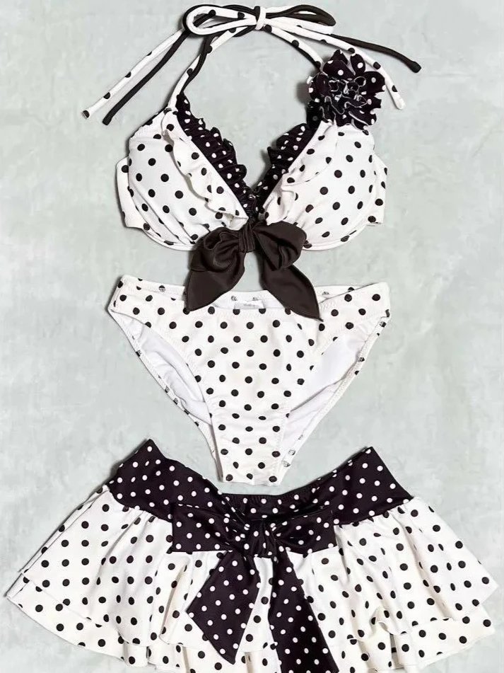 

Модный комплект бикини Y2K Fairy Sweet с высокой талией для женщин, с принтом, трендовый, шикарный, для пляжного отдыха, летних вечеринок, мода 2026 года