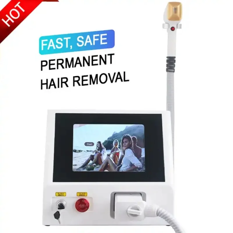 

2024 New Safe Diode Laser Painless Hair Removal Machine Ice Platinum Laser Diode 755 1064 808nm Hair Removal Laser