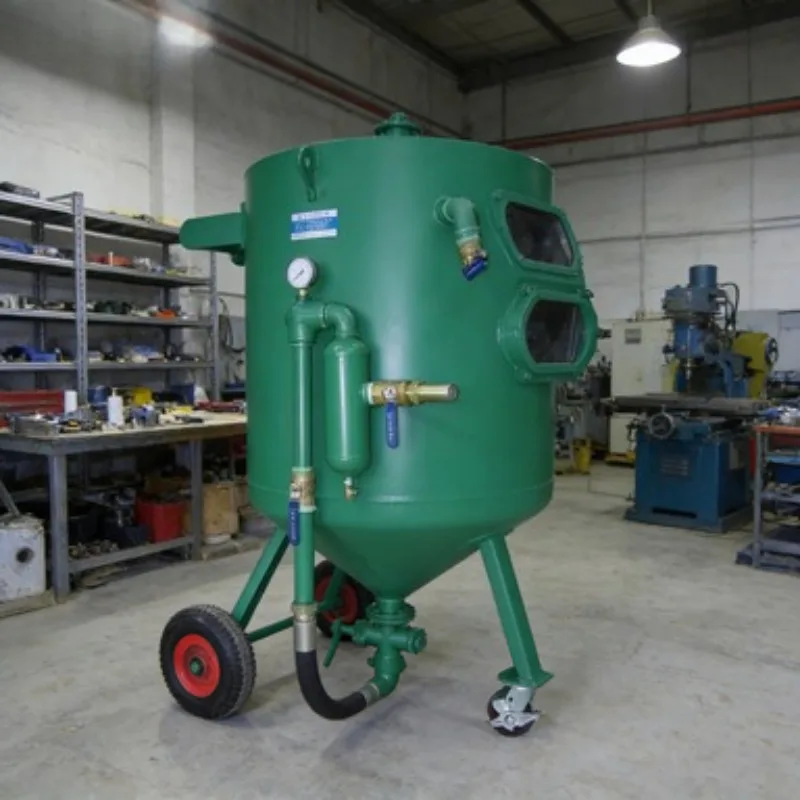 

Sand Blaster Machine High Pressure Portable Sandblasting Media Blaster Paint Stripping Tool