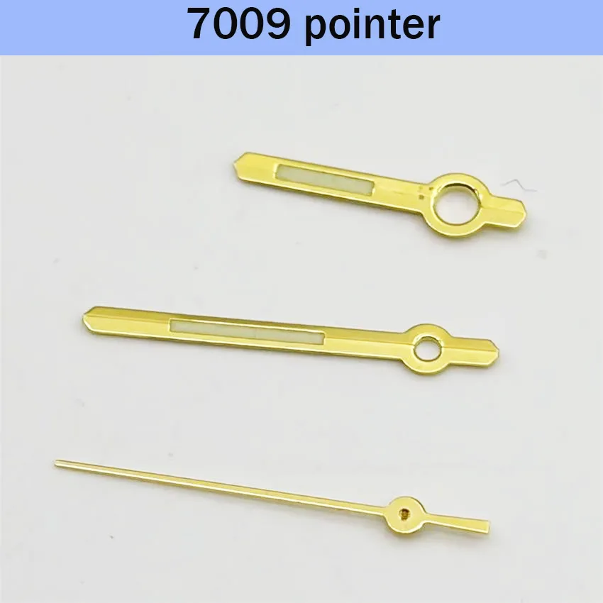 Suitable For 7009 Mechanical Movement Gold/Silver Hour Hand Minute Hand Second Hand Three Needles Watch Pointer Watch Accessorie
