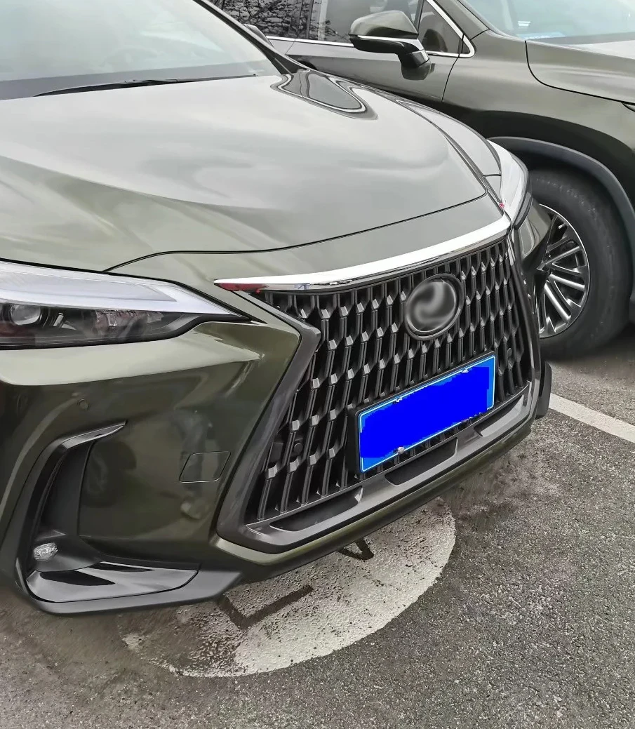 For Lexus NX 260 350h 2022 2023 ABS Chrome Car Front Bumper Grille Cover trim Engine hood Trim car moulding protection