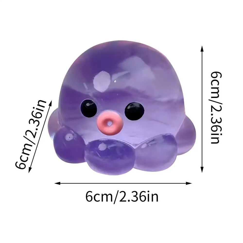 Octopus Stress Balls for Adults Kids, Slow Rising Squishy | Stress Relief Fidget Toy, Cute Squeeze Ball for Party Favors/Squeeze Toys Taba Squishy for Classroom Prize Gifts, Novelty Gift for Kids and Adults,  Christmas/Halloween Gift