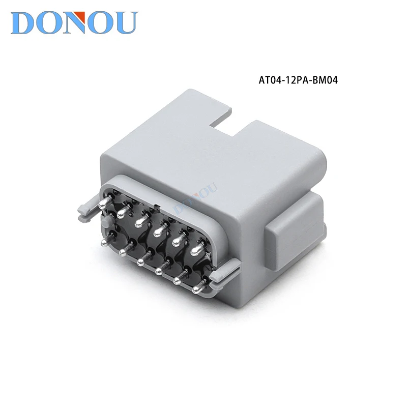AT04-12PA-BM04 is suitable for 12-pin PCB board for vehicle-mounted new energy applications, featuring encapsulation, waterproof