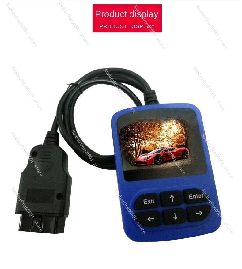 Car OBD2 Traveling Computer VIN Code Vehicle Information Fault Frame Number Reading Instrument Frame Number Detector