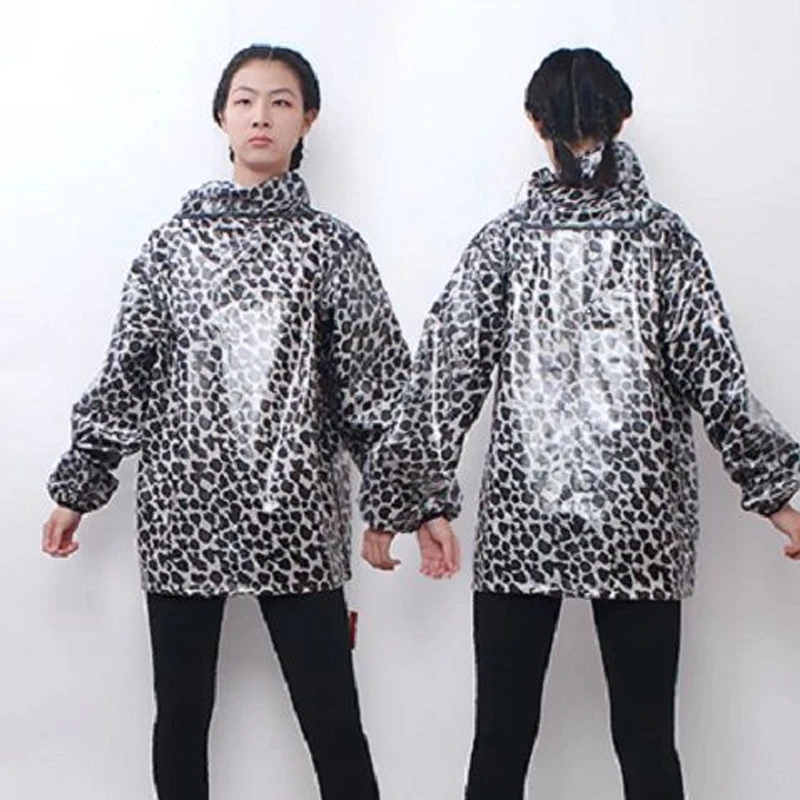 Impermeabile da donna per uomo allentato con cappuccio, impermeabile, antipioggia, per sport all'aria aperta, ciclismo, motociclista, vestiti da pioggia