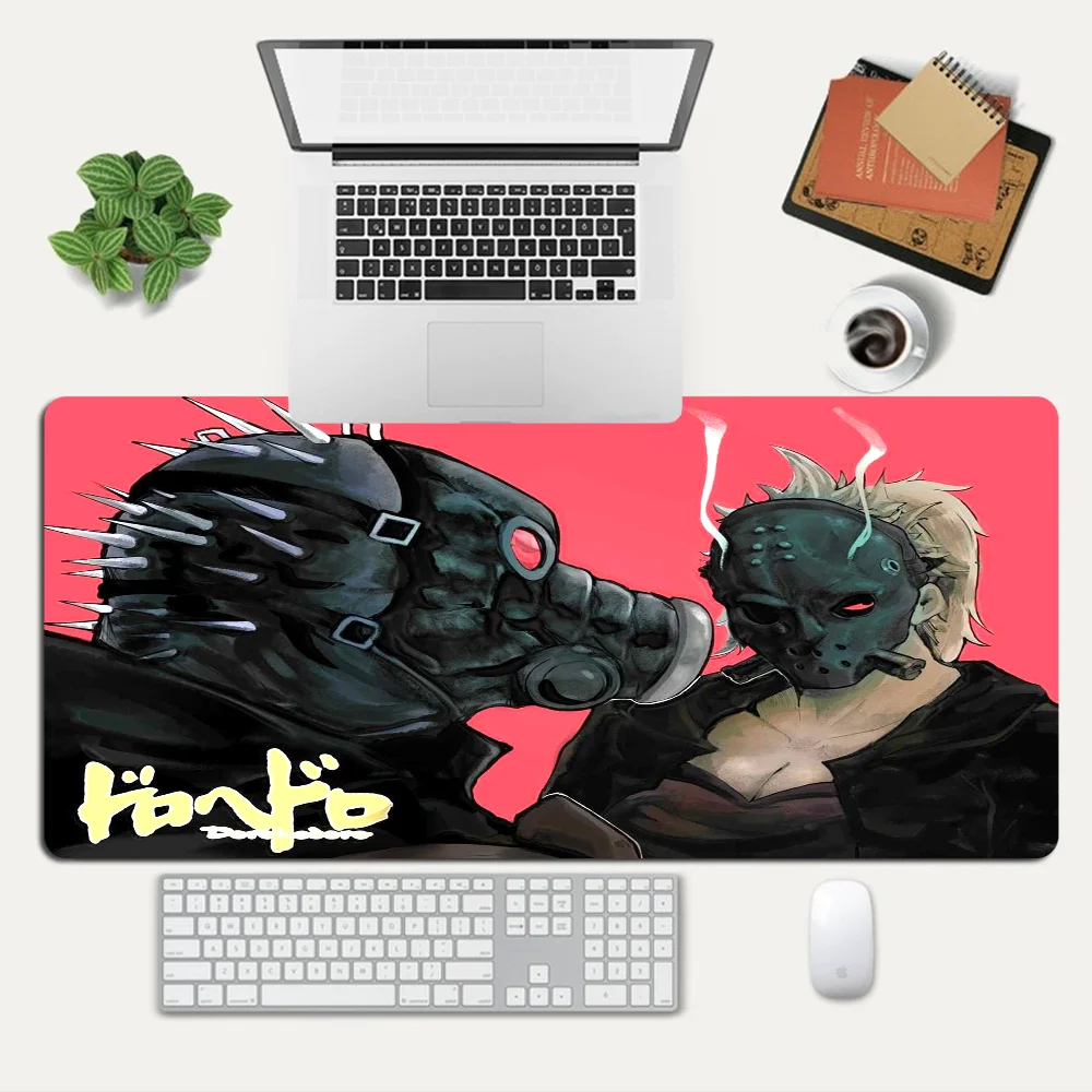 Dorohedoro Anime Mousepad Custom Skin Desktop Desk Mat Kawaii Gaming Accessories Students Writing Pad for PC Computer Table