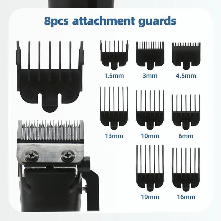 Tagliacapelli da barbiere elettrico senza fili per rasoio a lamina per tagliacapelli da uomo in vendita calda