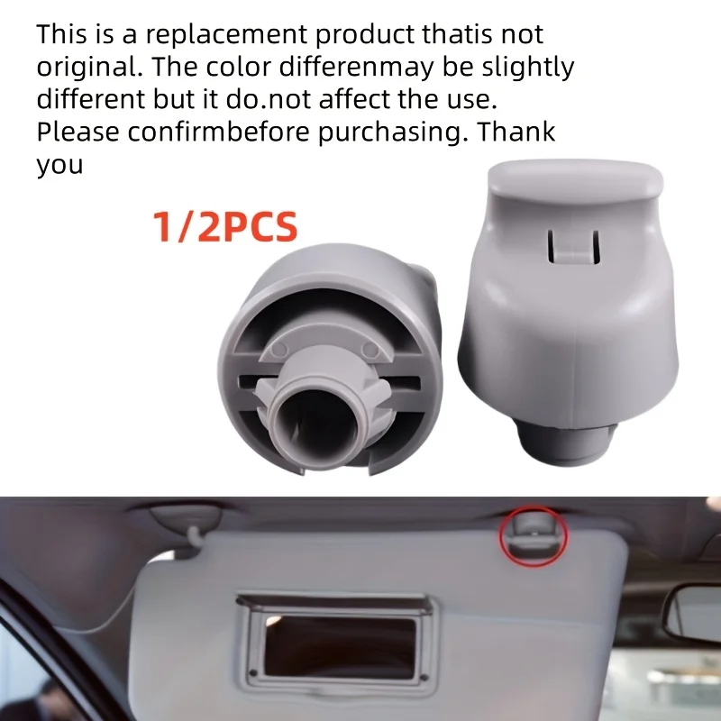 Durable ABS car sun visor hook 1pcs/2pcs for Nissan - Easy to install, stable and reliable interior accessories