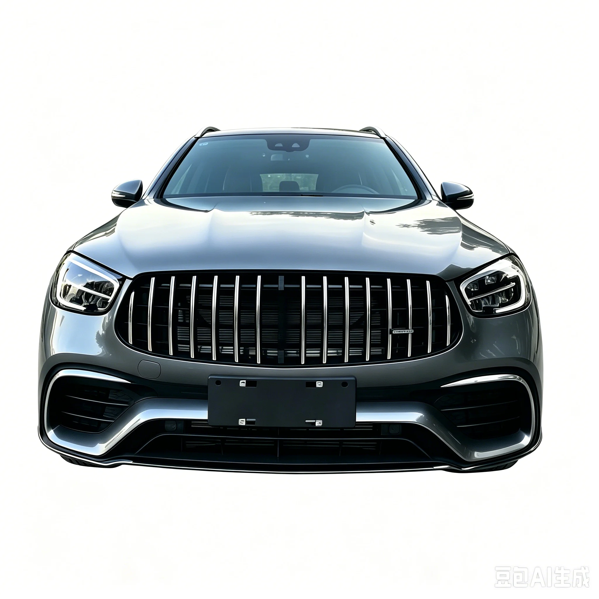 Dry Carbon Fiber GLC63 AMG Body Kit for Mercedes GLC X253 2019-2021 Auto Mod Aero Parts 2