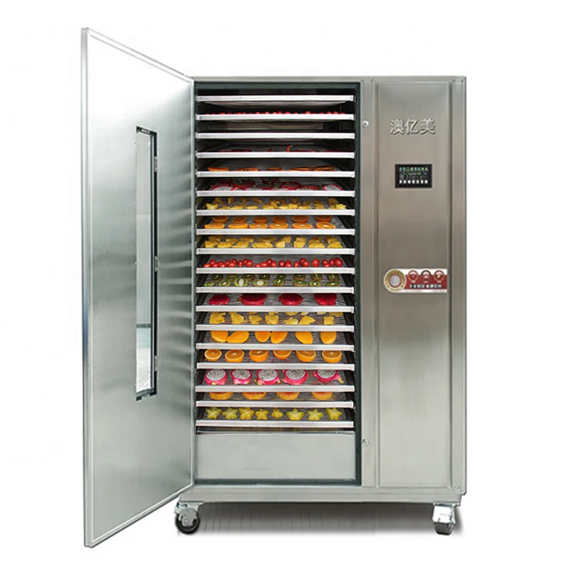 100Kg Miglior disidratatore automatico per alimenti Moringa Foglie Essiccatore per cavolo Essiccatore per bozzoli Grande scala