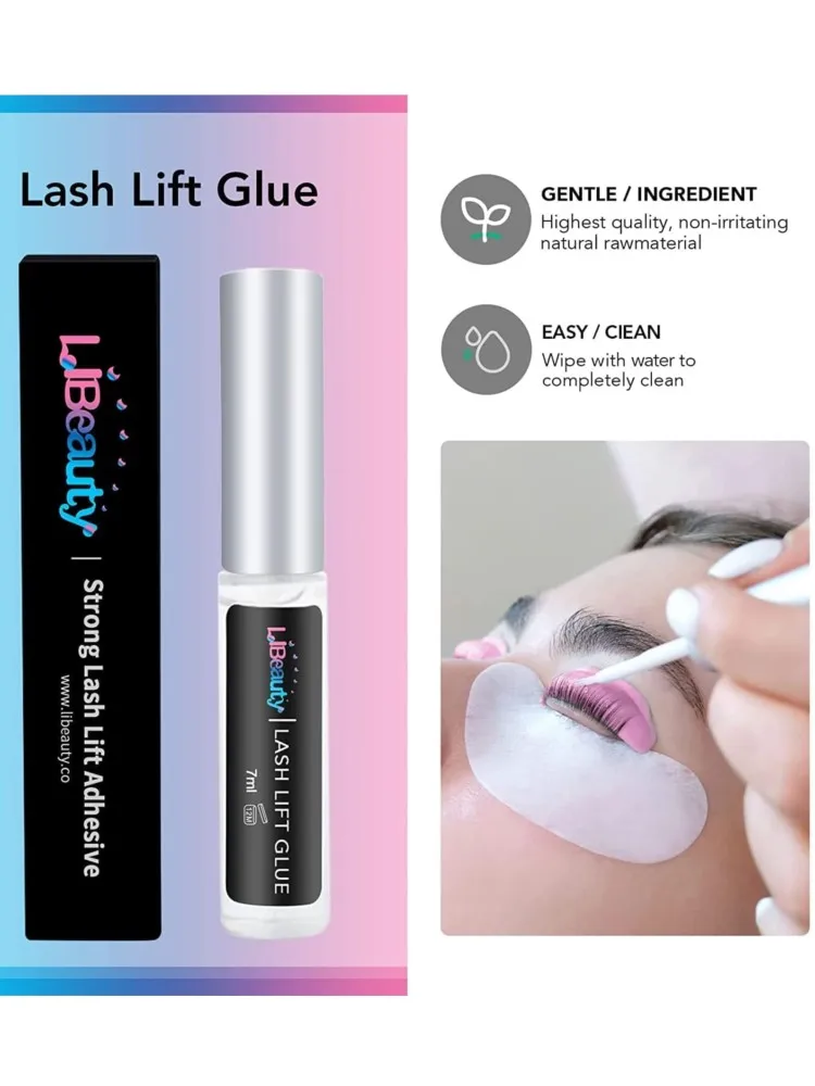 Libeauty 7ml Super mocny klej do podnoszenia rzęs klej do podnoszenia rzęs przezroczysty klej do podnoszenia rzęs klej do podnoszenia rzęs narzędzia do makijażu — zdjęcie 2