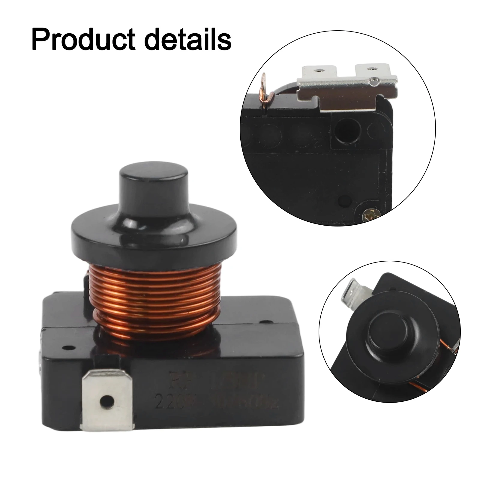 Efficient Start Mechanism Three-plug Relay Seamless Installation Reliable Operation Versatile Compatibility For 1 5HP