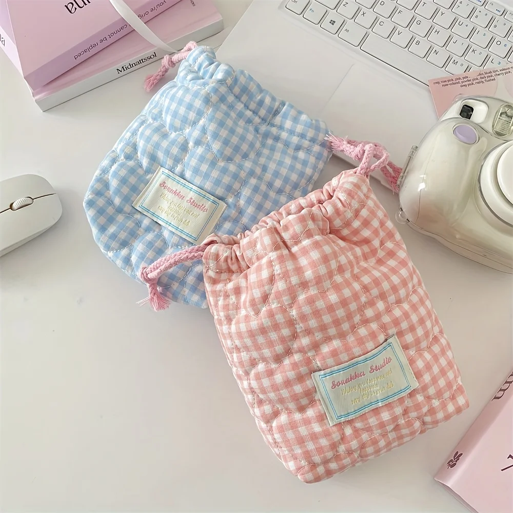 巾着化粧バッグ、ccdポラロイド収納バッグ、ポータブルトラベルトイレタリーバッグ、新しいハンドバッグ、防塵小型バッグ