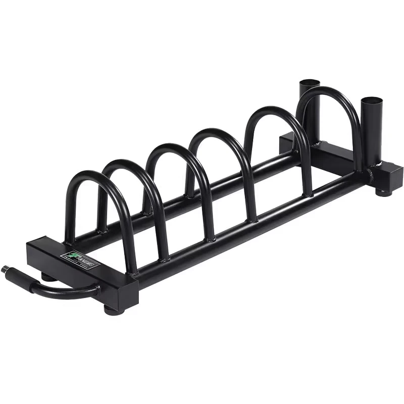 

Barbell plate rack, household and commercial barbell plate storage rack, movable fitness plate storage rack