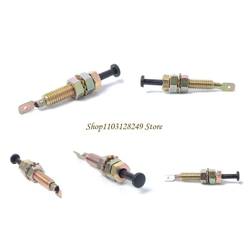 N5KD Universal Car Truck Boats Door Jamb DomeLight Hood Flange Mount Pin Switch