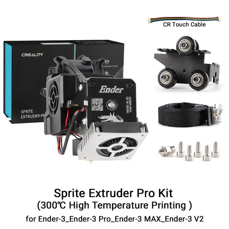 New! CREALITY Sprite Extruder Pro All Metal Dual 3.5:1 Gear Feeding Design 3D Printer Upgrade Parts for Ender-3 S1 CR-10 Smart