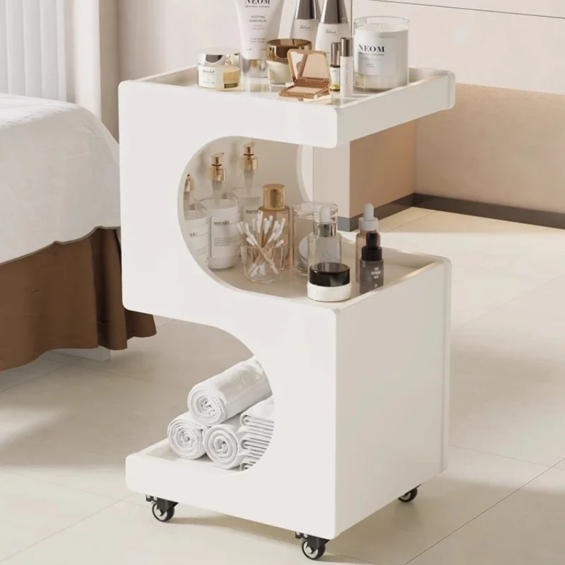 Drewniane wózki fryzjerskie do przechowywania Salon Trolley Narzędzia Kosmetyczne Wózek do Salonu Rzęs Meble do Salonu Wózek Fryzjerski Lstc