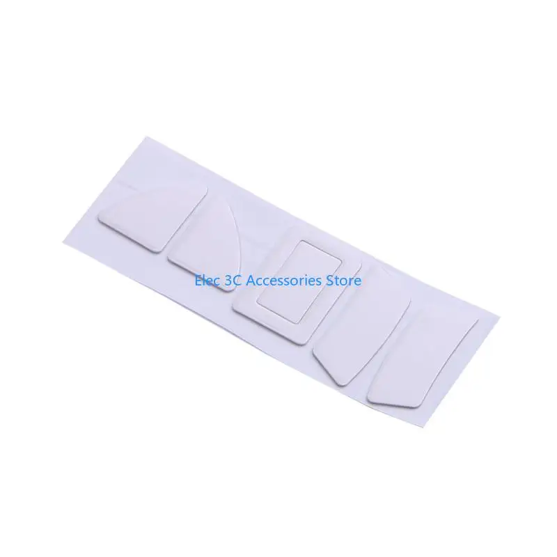 Y51A Mouse Skate Stickers Rounded Curved Edges Mouse Feet for Viper