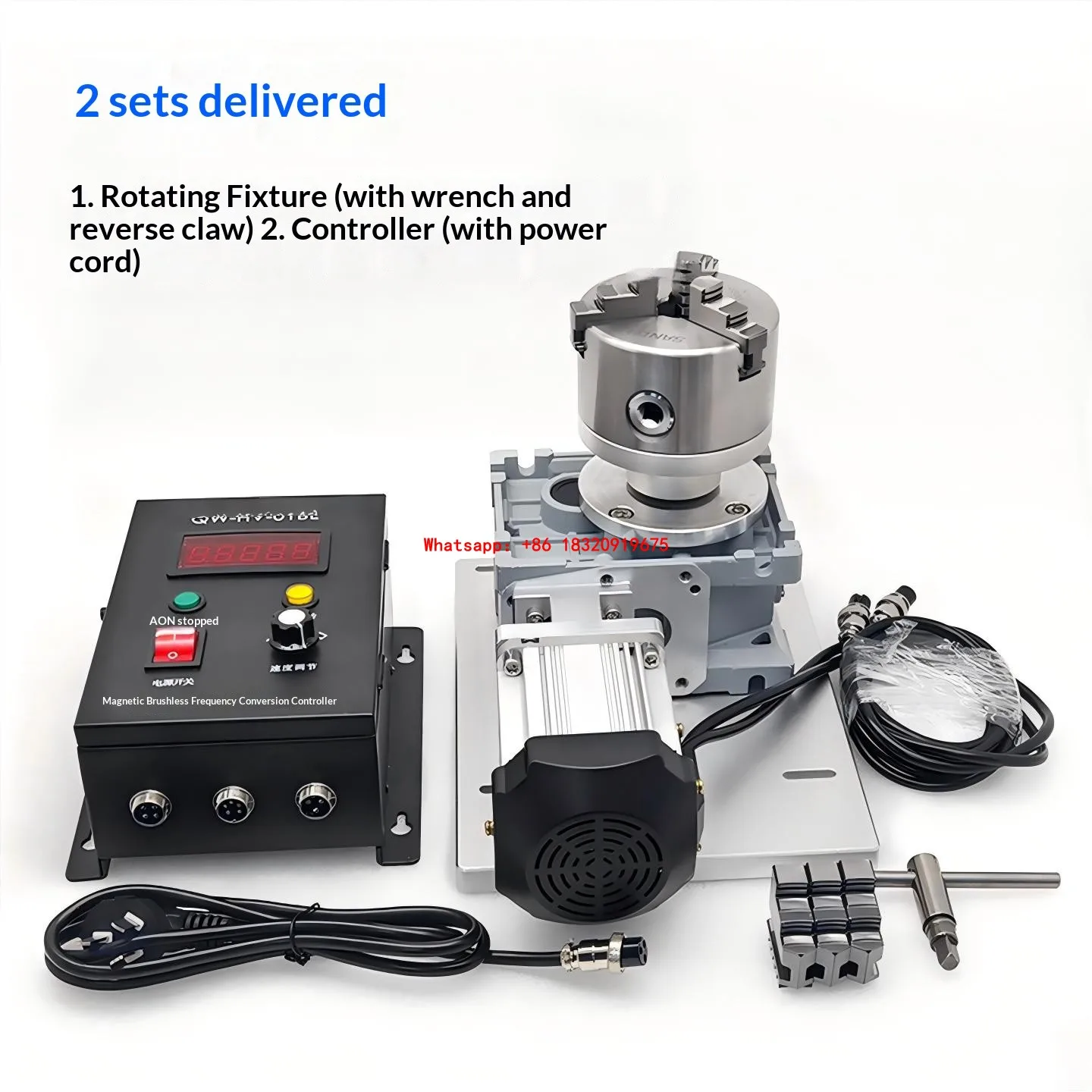 Cyclmotion Variable-speed rotary table h-speed rotary speed reducer fixture  polishing grinding jig inspection tooling