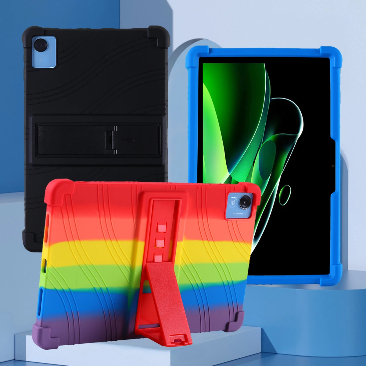 

SZOXBY For Realme Pad X 11 Inch 2022 Protective Cover Stand Soft Airbags Silicon Protector Case For RealmePad X 11" Case