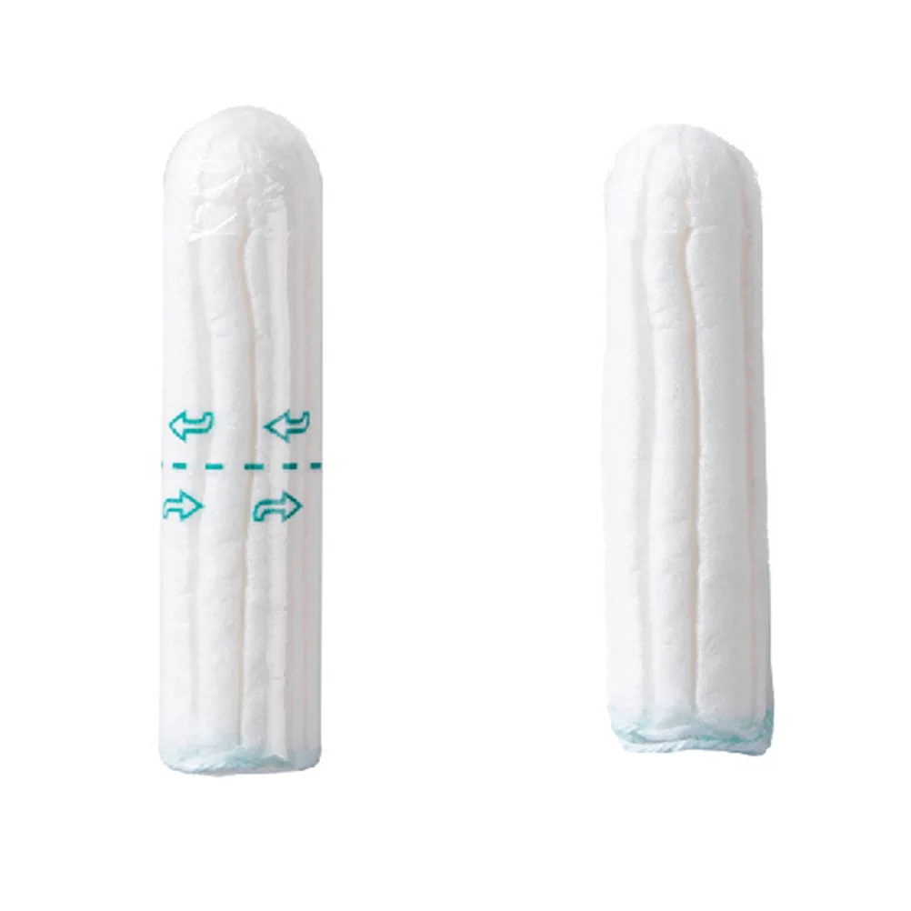 100Pcs Period Pads Organic Cotton Menstrual Tampons Comfortable Leakproof Flexible Feminine Hygiene Pads for Women Ladies