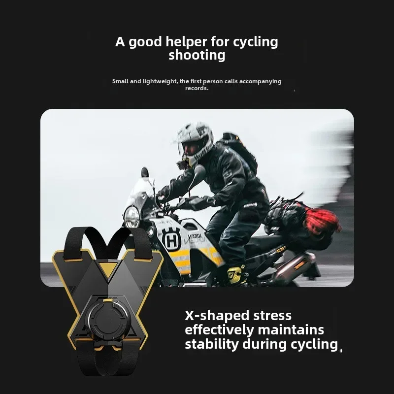 New Helmet Chin Strap Mobile Phone Holder POV Motorcycle Riding Gopro Suitable for DJI Action Camera Accessories